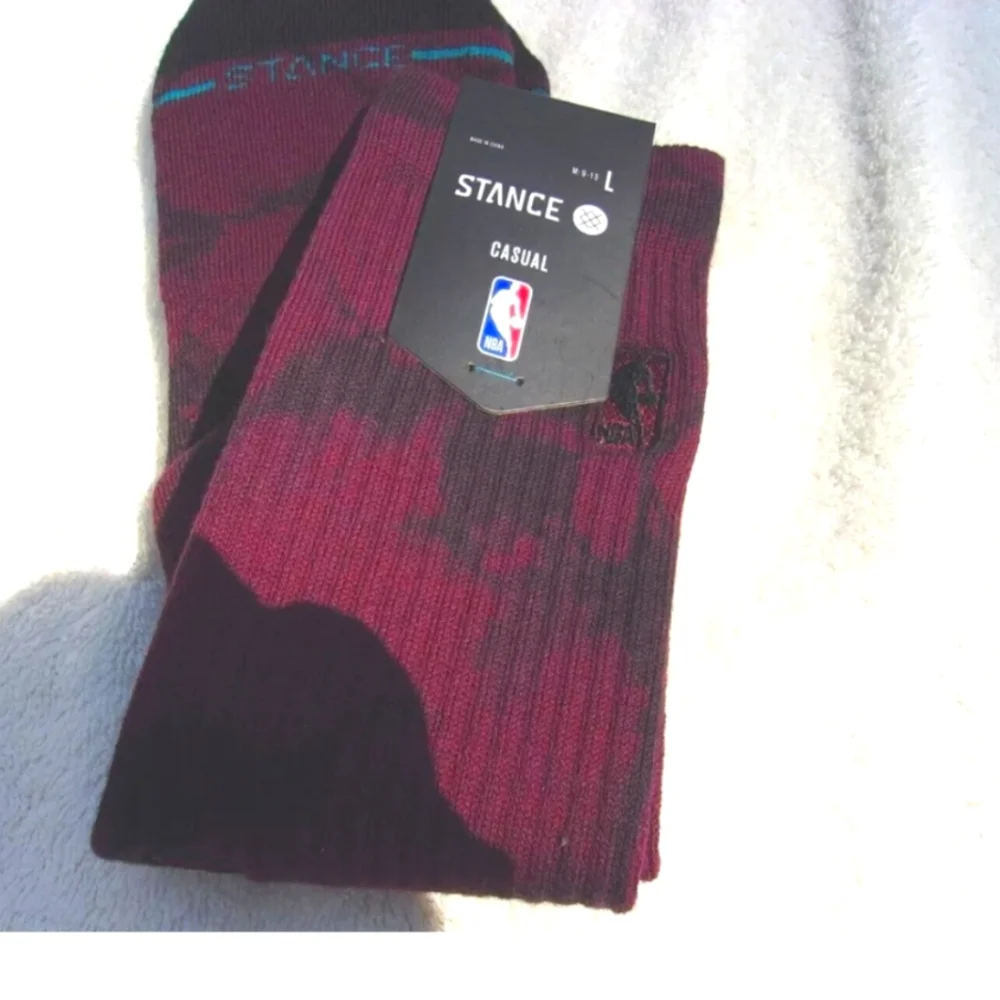 NWT Men's NBA Logoman Dye Stance Crew Socks - Picture 2 of 9